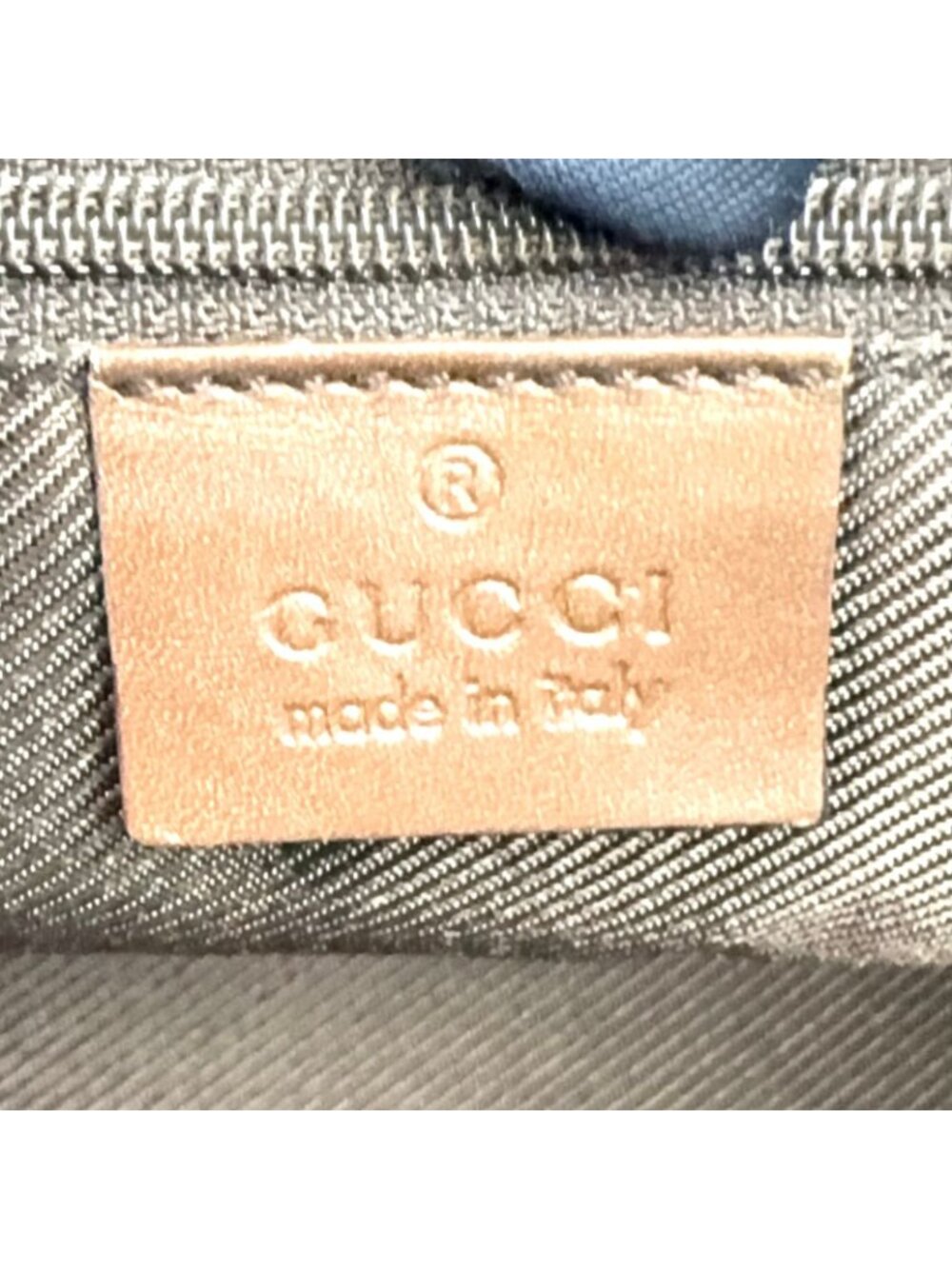 Gucci Jackie Leather Canvas Brown Beige Handbag Silver - Picture 4 of 15